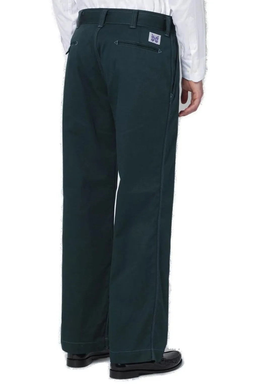 Needles Logo-Patch Work Trousers