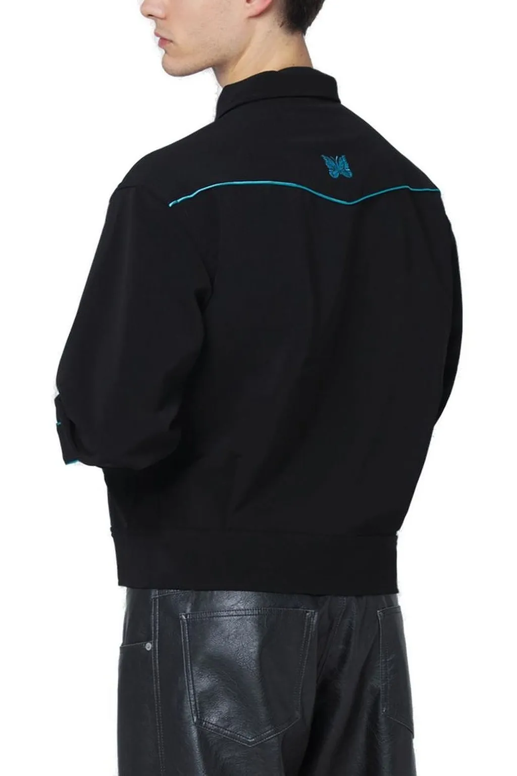 Needles Long Sleeved Buttoned Jacket