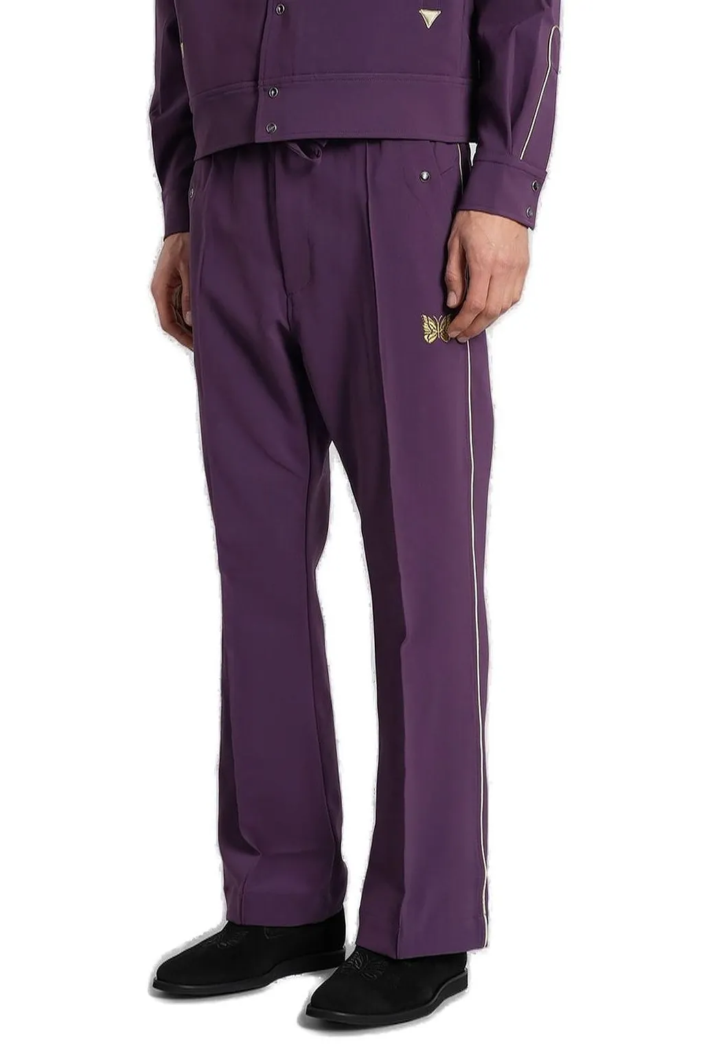 Needles Piping Drawstring Cowboy Pants
