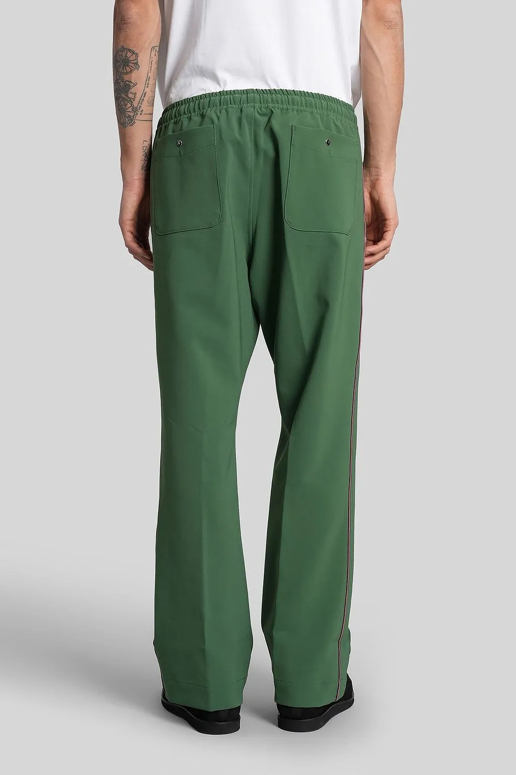 Needles Piping Drawstring Cowboy Pants