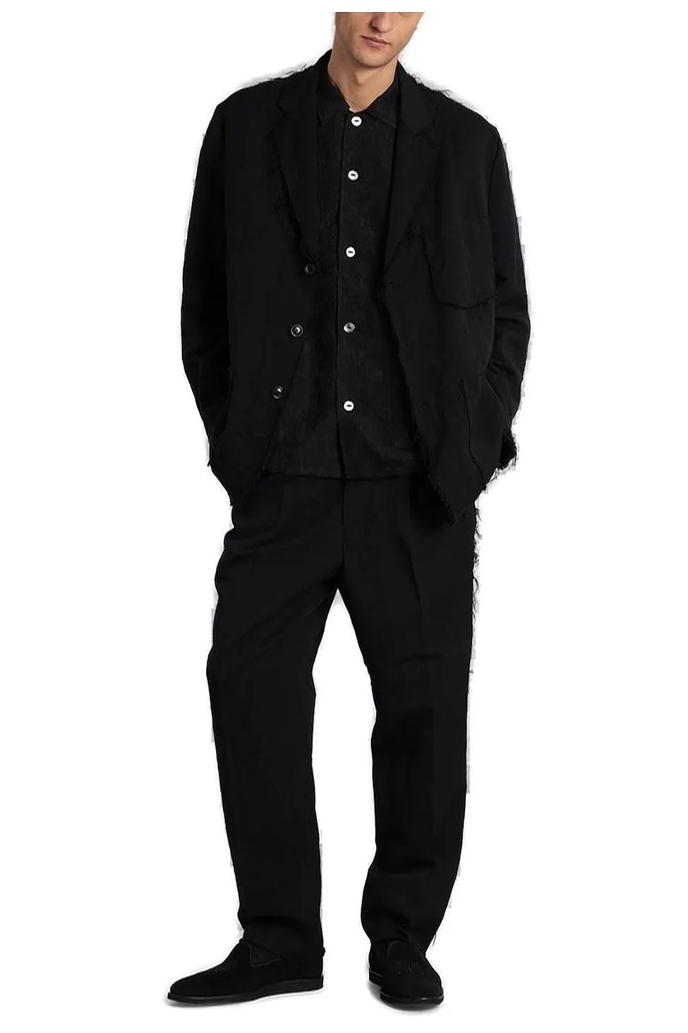 Needles Pleat Detailed Pants