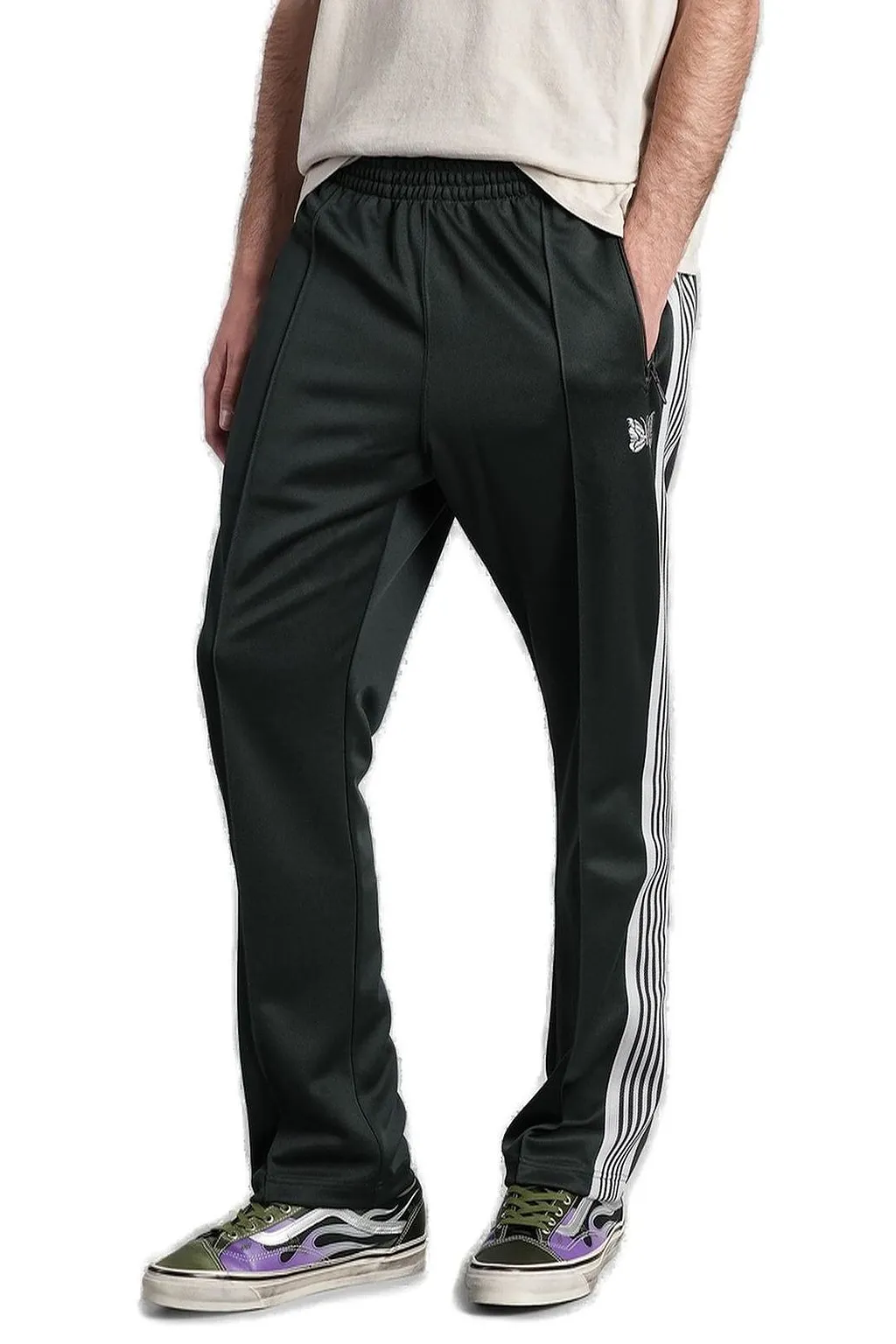 Needles Side Stripe Straight Leg Track Pants