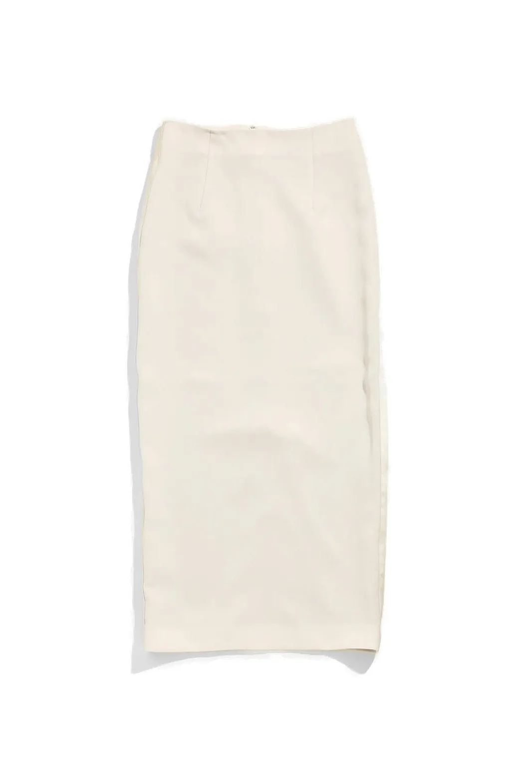 Slit-Detailed Pencil Skirt