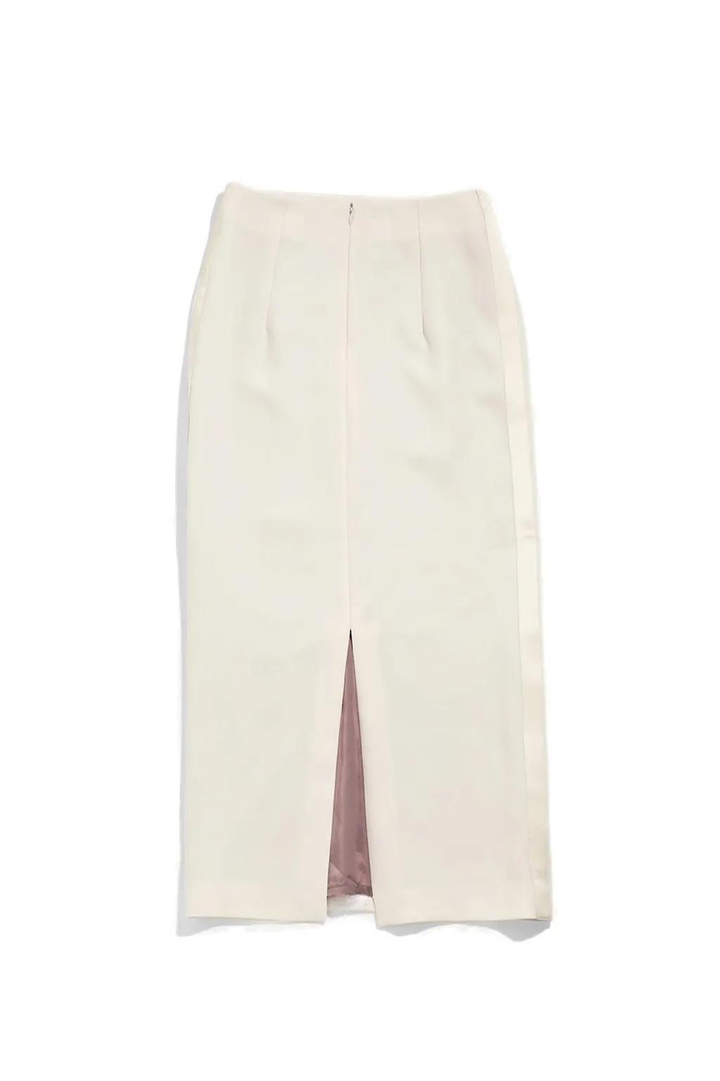 Slit-Detailed Pencil Skirt