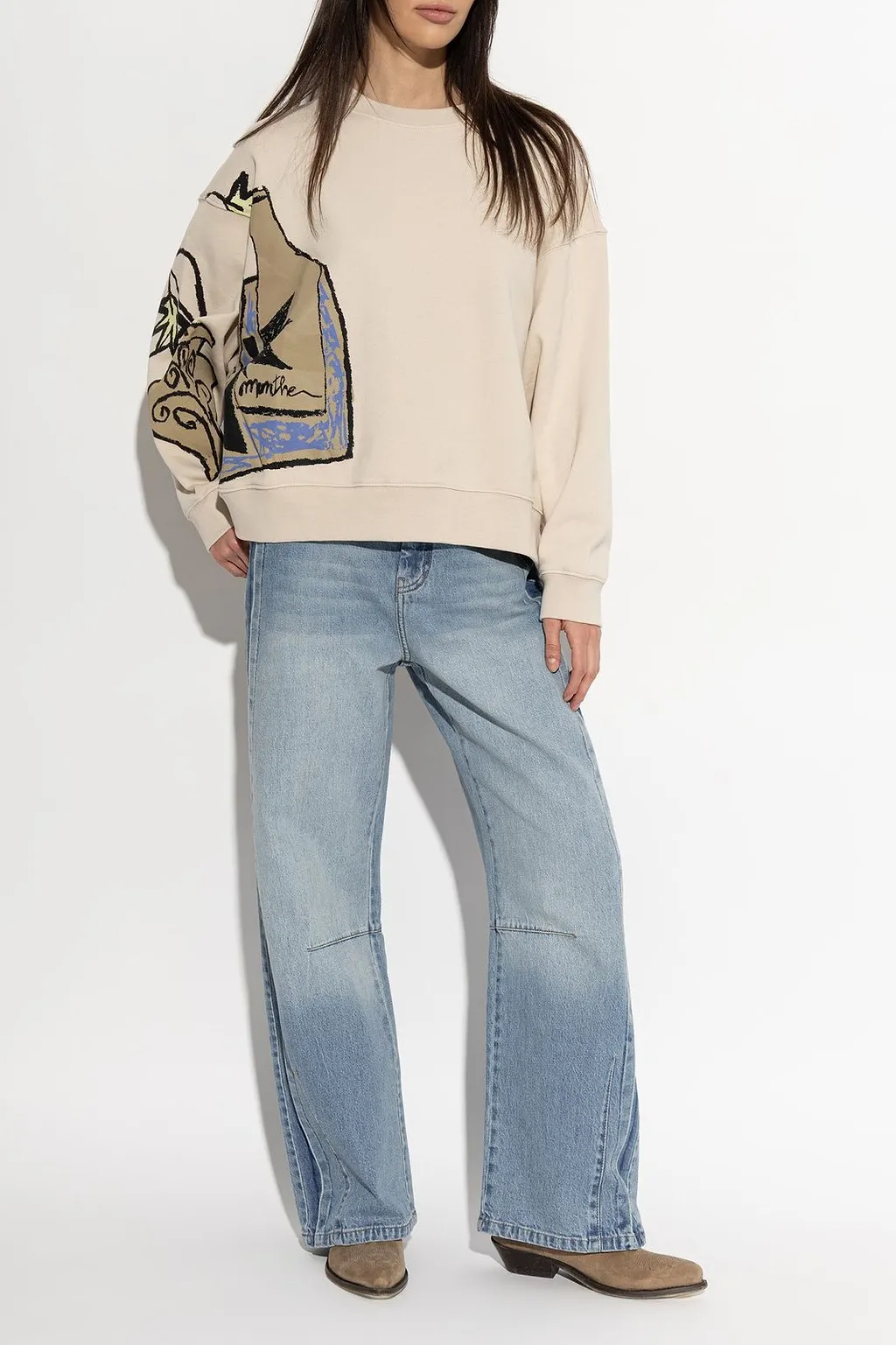 Rarsnima Printed Sweatshirt