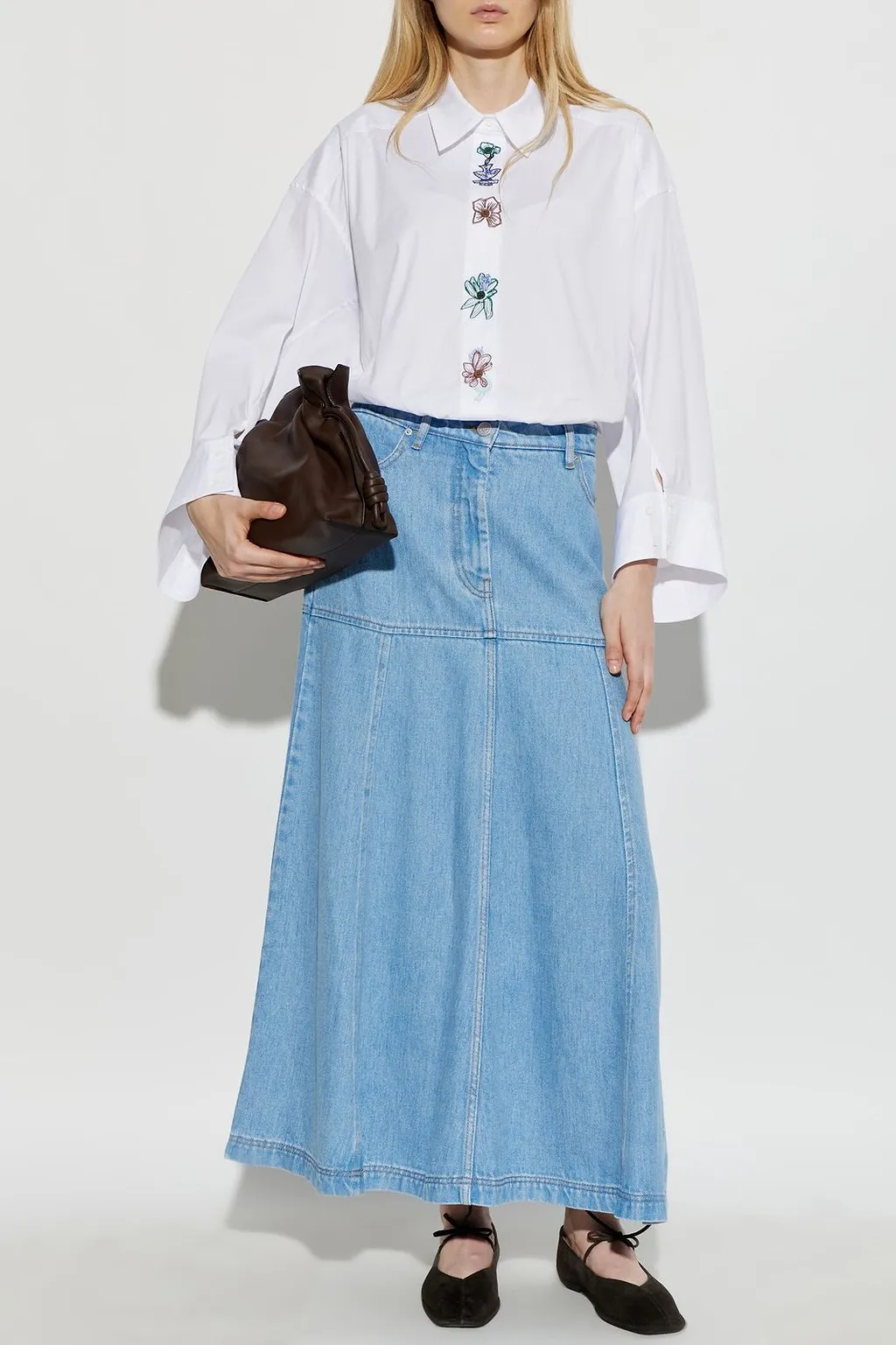 Munthe Tuxya A-Line Maxi Skirt