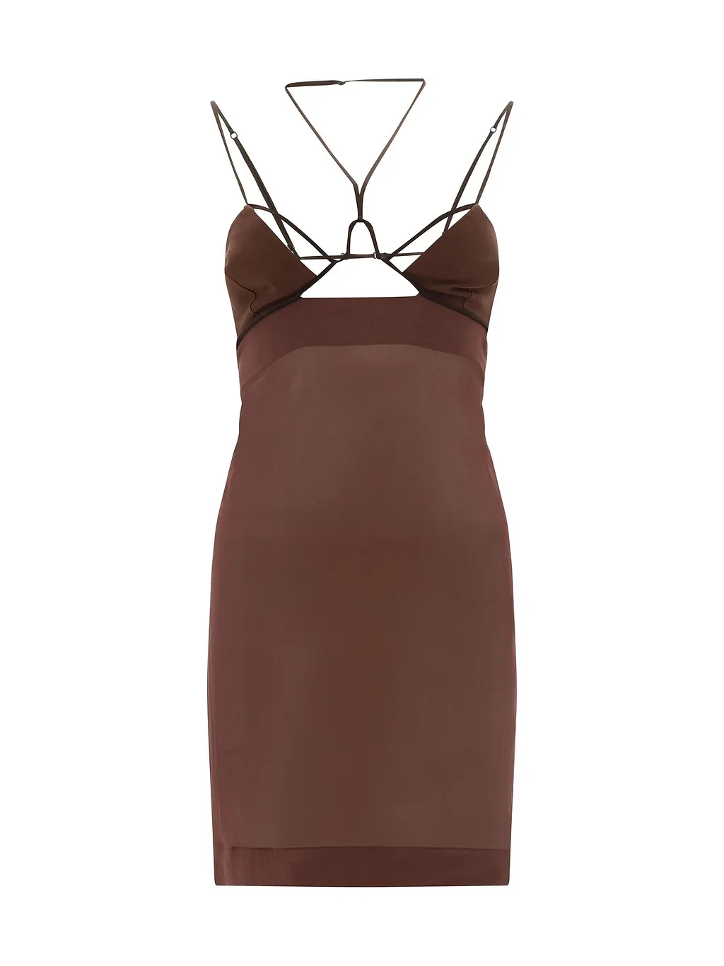 Nensi Dojaka U Wire Open Back Mini Dress