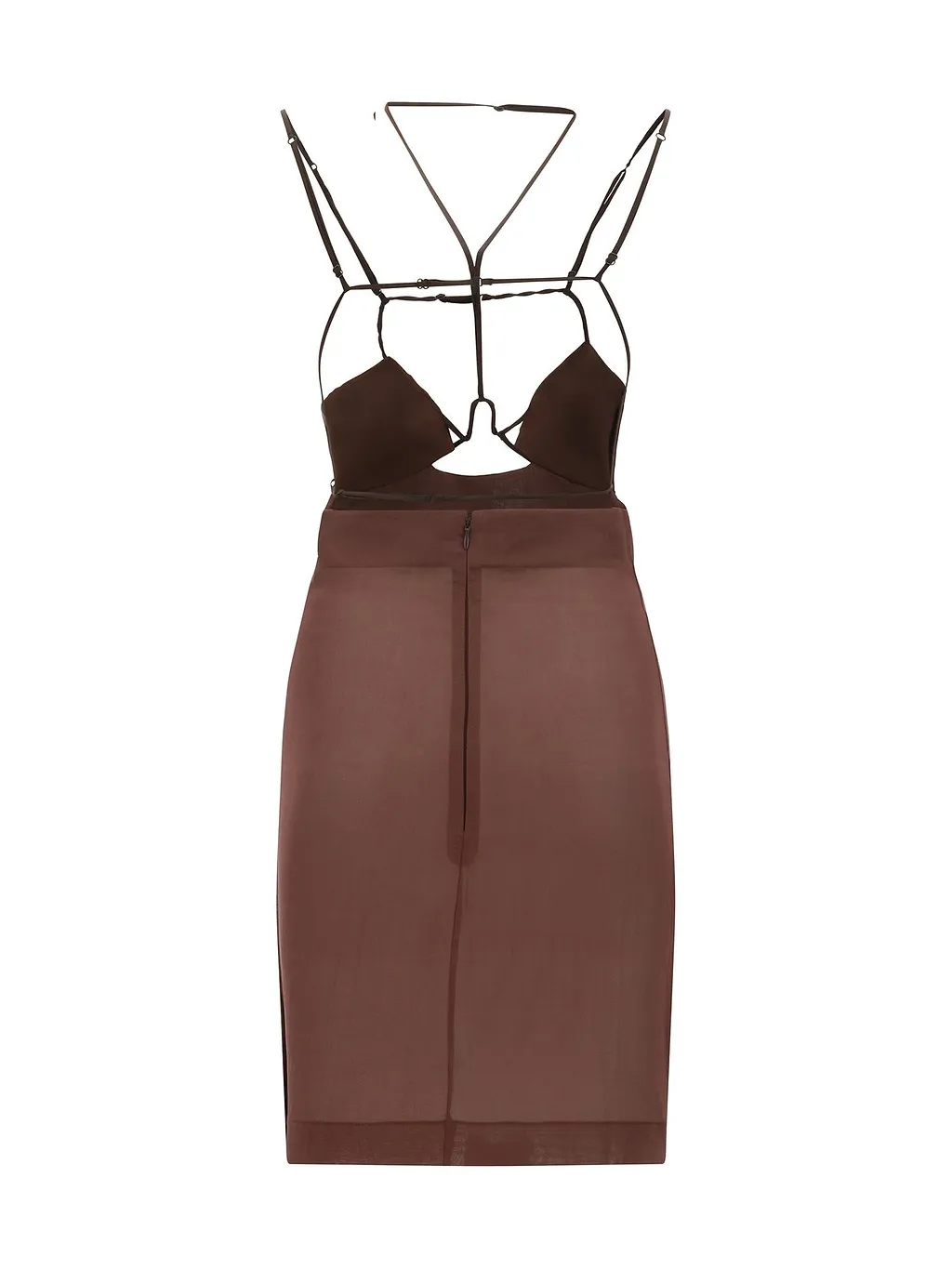 Nensi Dojaka U Wire Open Back Mini Dress