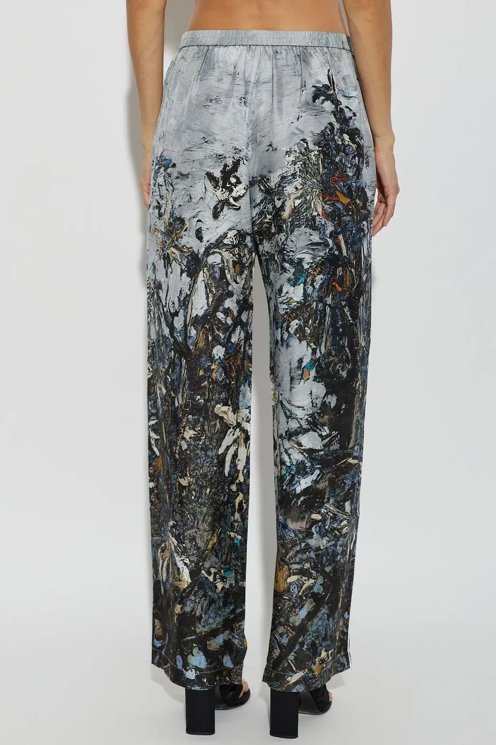 Munthe Varum Printed Wide-Leg Pants
