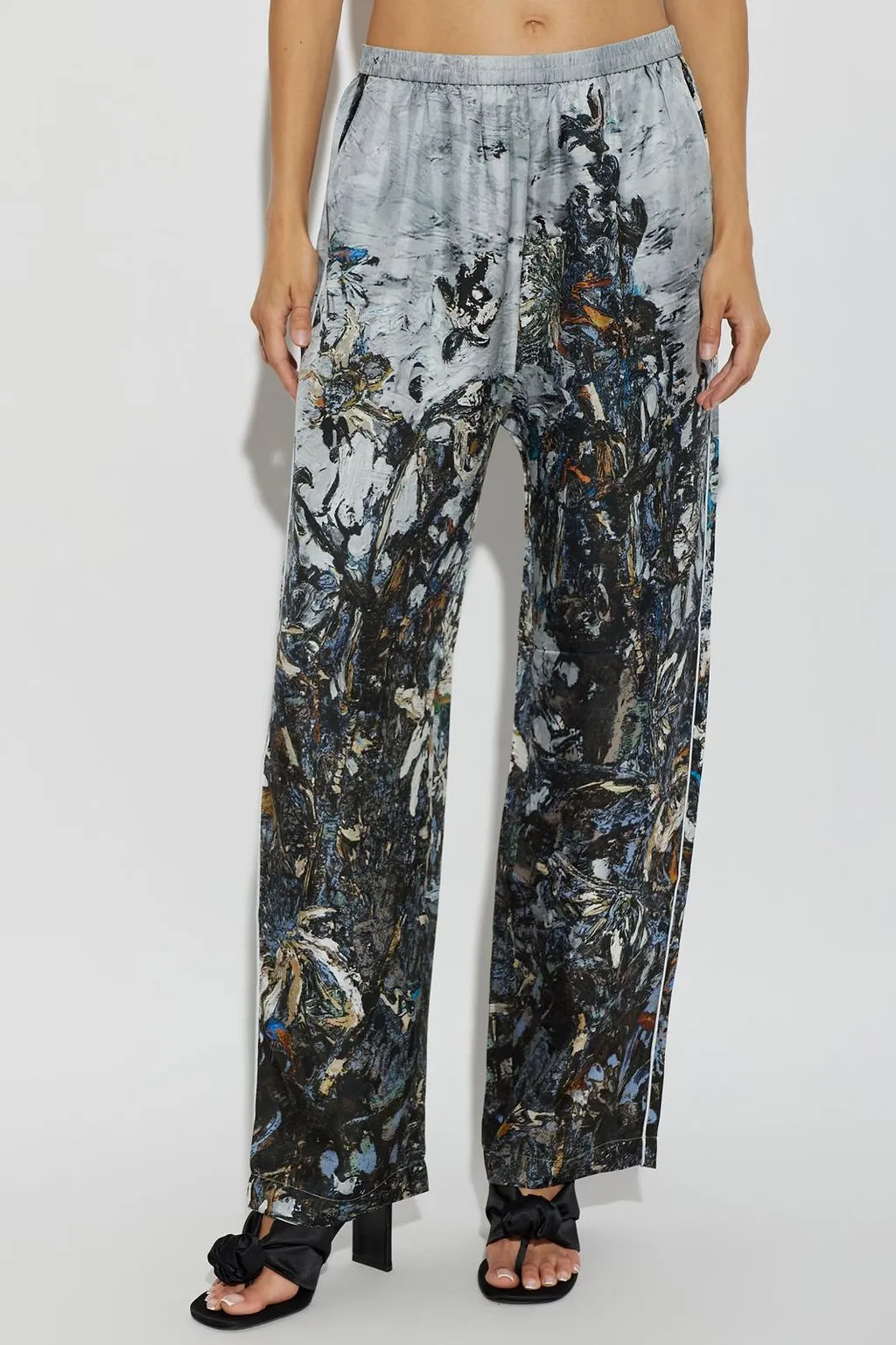 Munthe Varum Printed Wide-Leg Pants