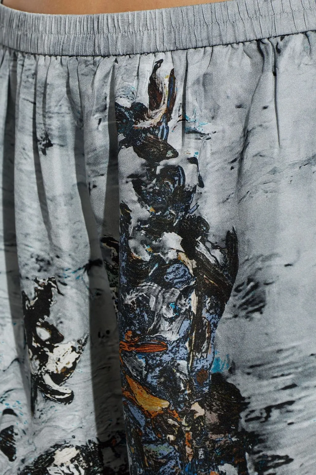 Munthe Varum Printed Wide-Leg Pants