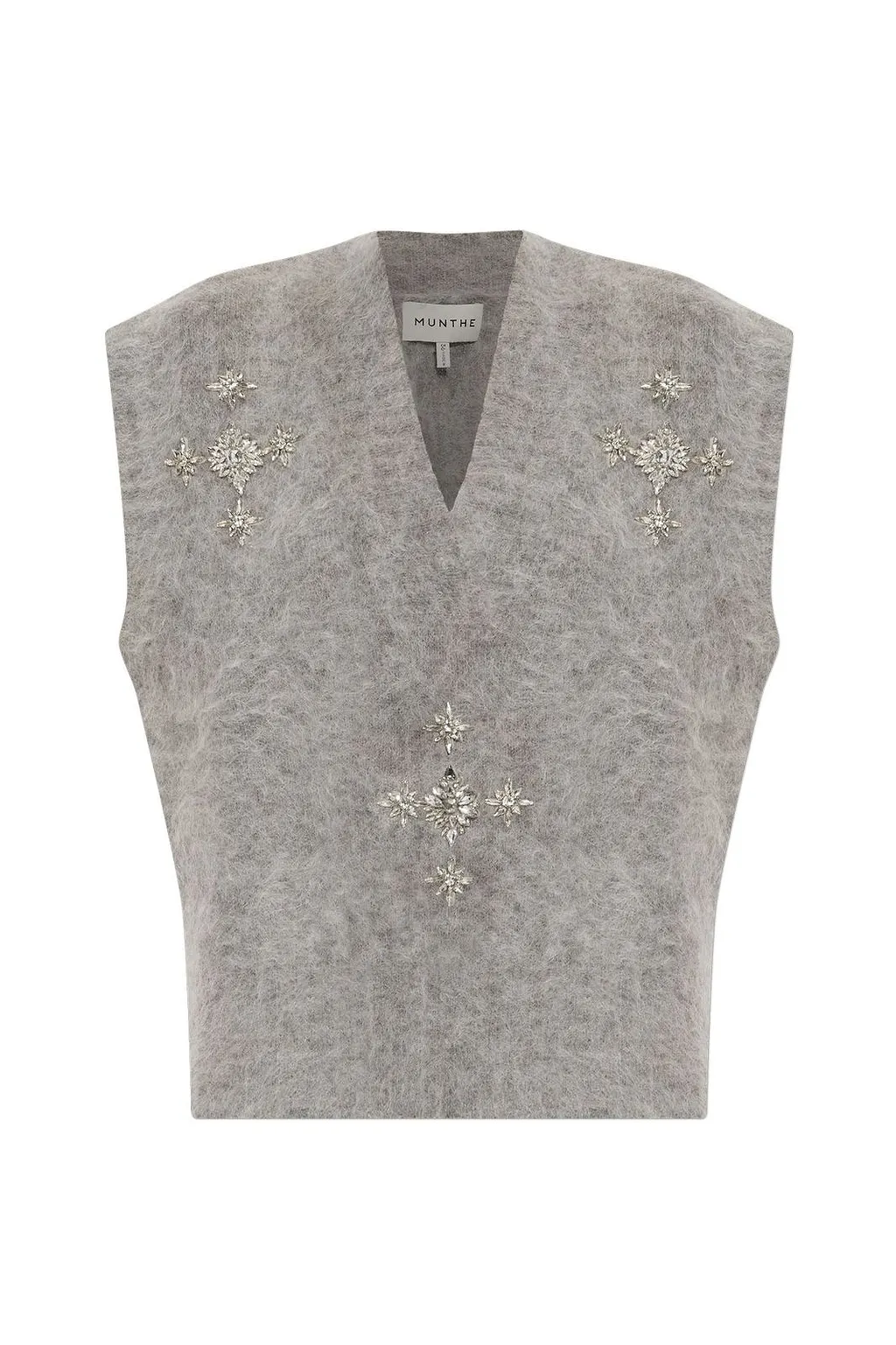 Munthe Vurulia Embellished Knitted Top