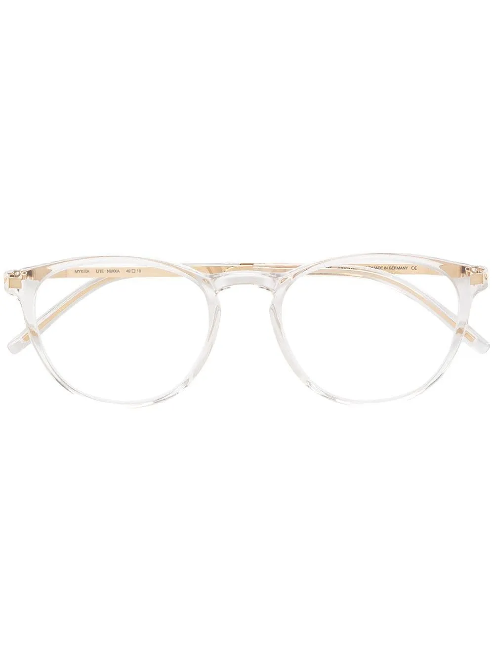 Mykita Lite Nukka Round Frame Glasses