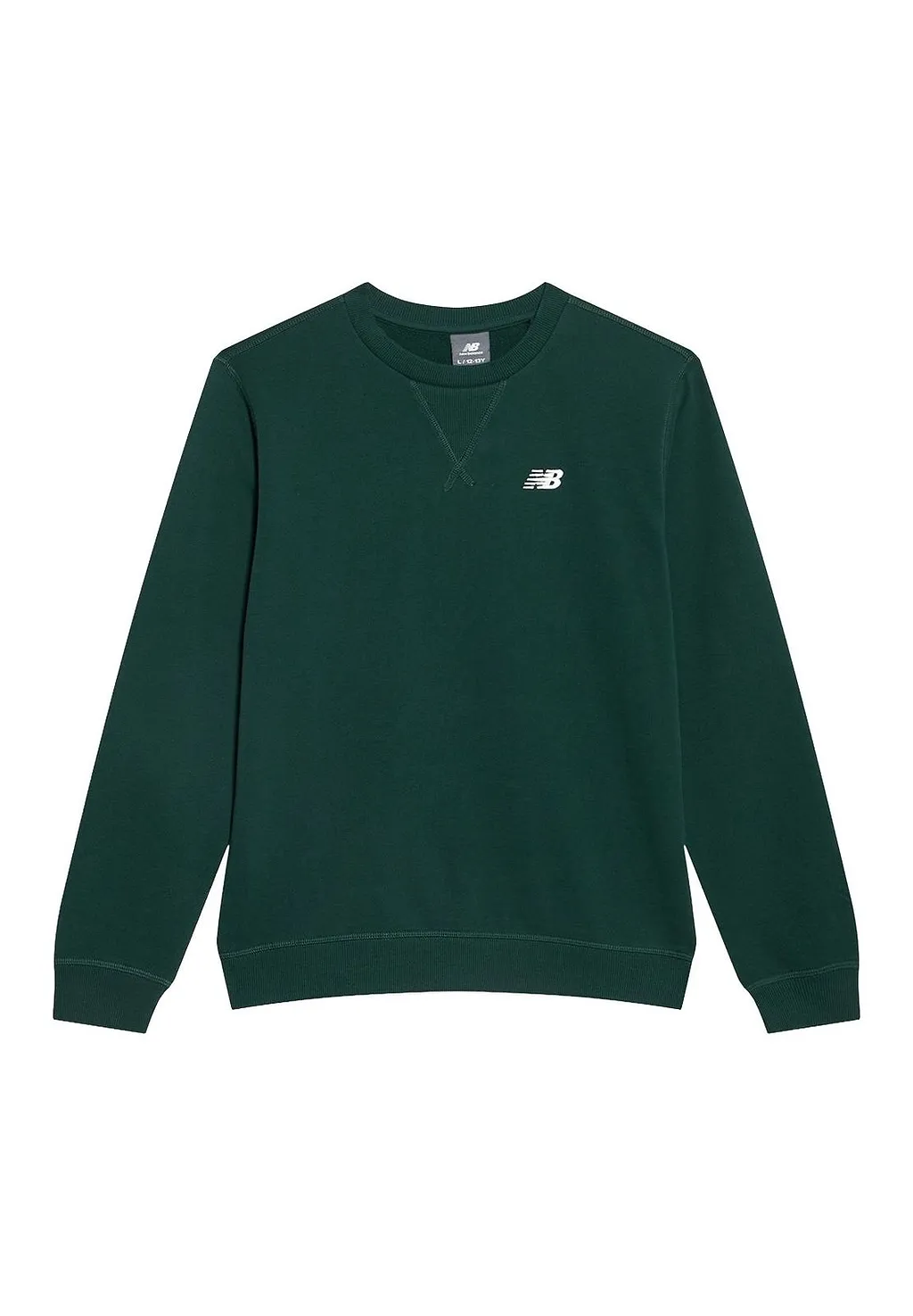 New Balance Kids Brush Back Small Logo Crewneck Sweatshirt