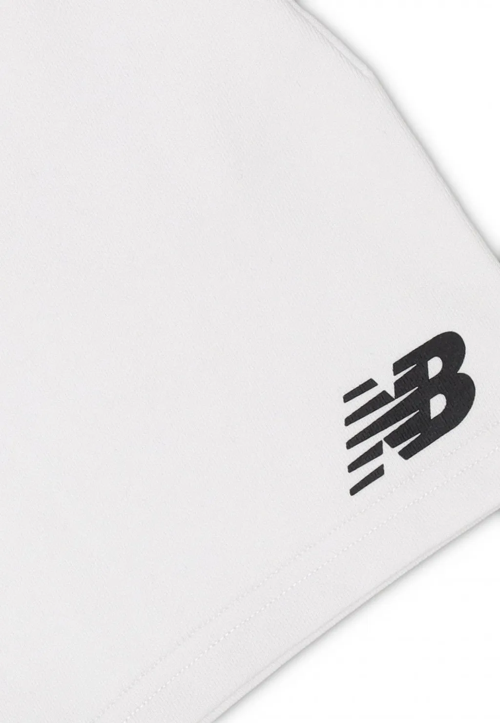 New Balance Kids French Terry Stacked Logo Shorts