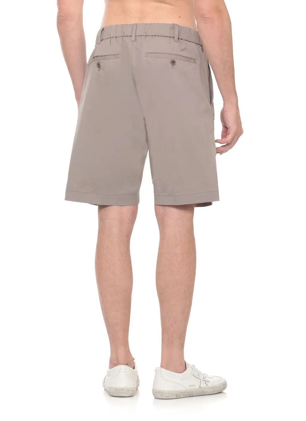 Myths Drawstring Waist Bermuda Shorts