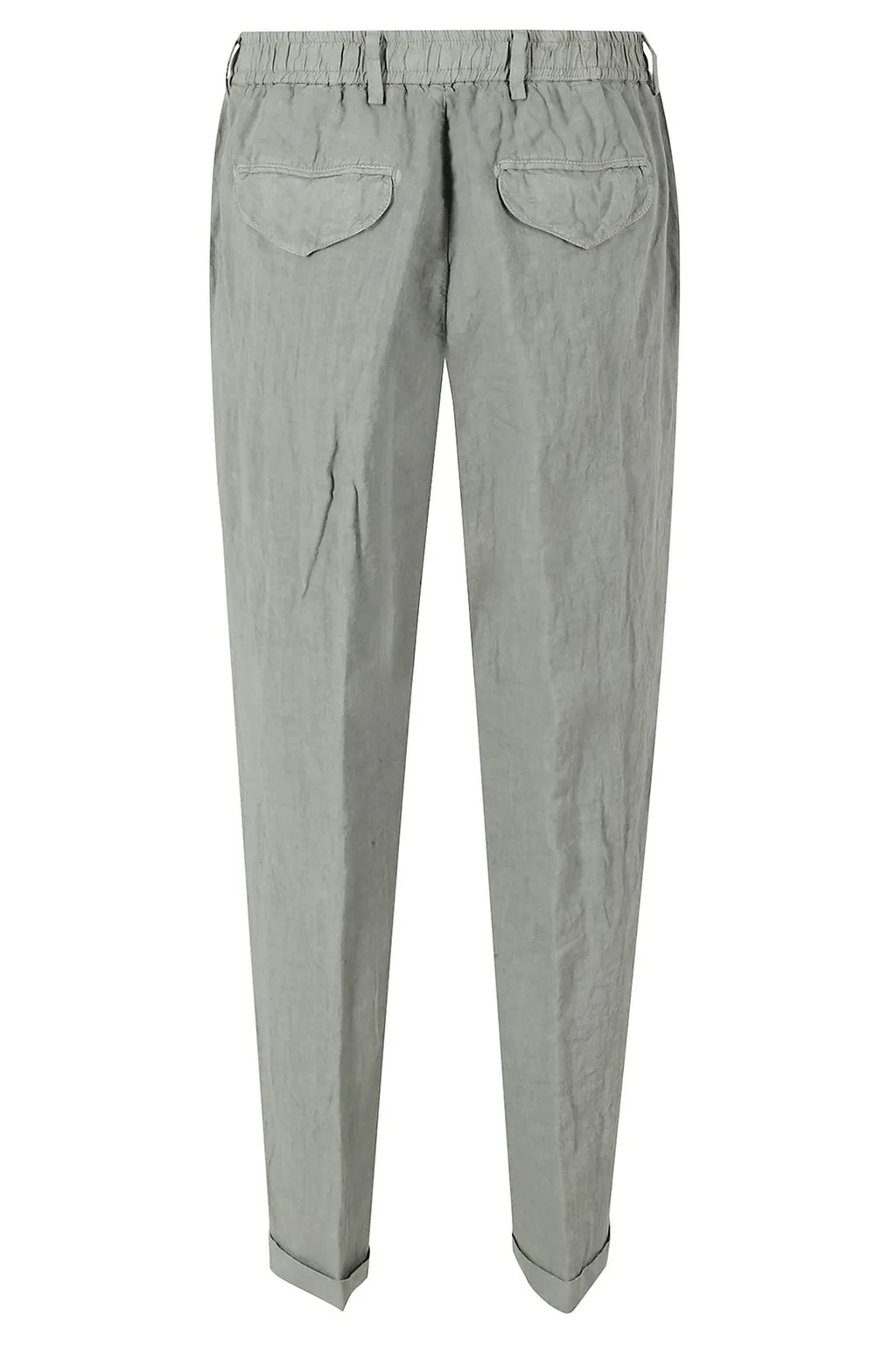 Myths Elastic-Waist Linen Pants