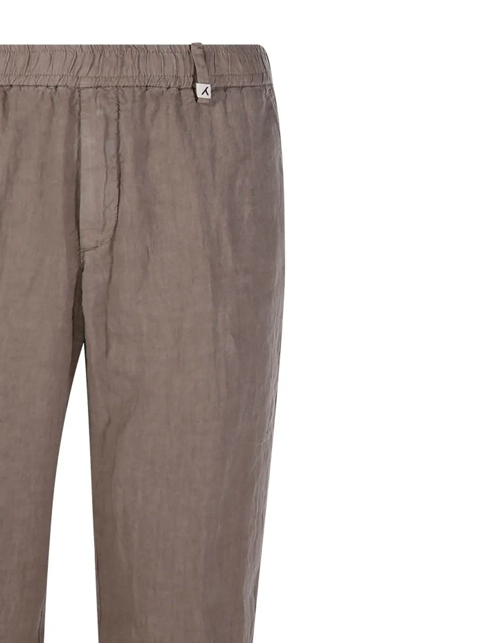 Myths Elastic-Waist Linen Pants