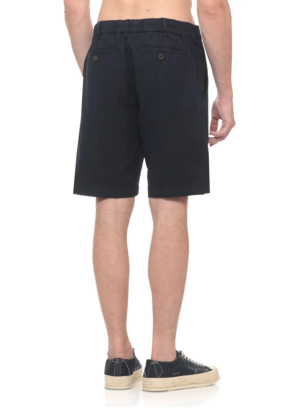 Myths Elastic-Waist Bermuda Shorts