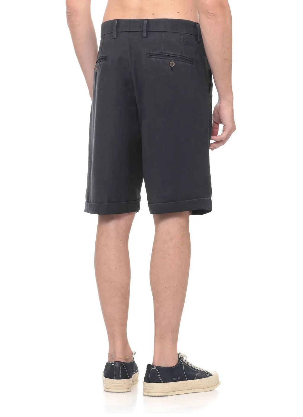 Myths Pleated Bermuda Shorts