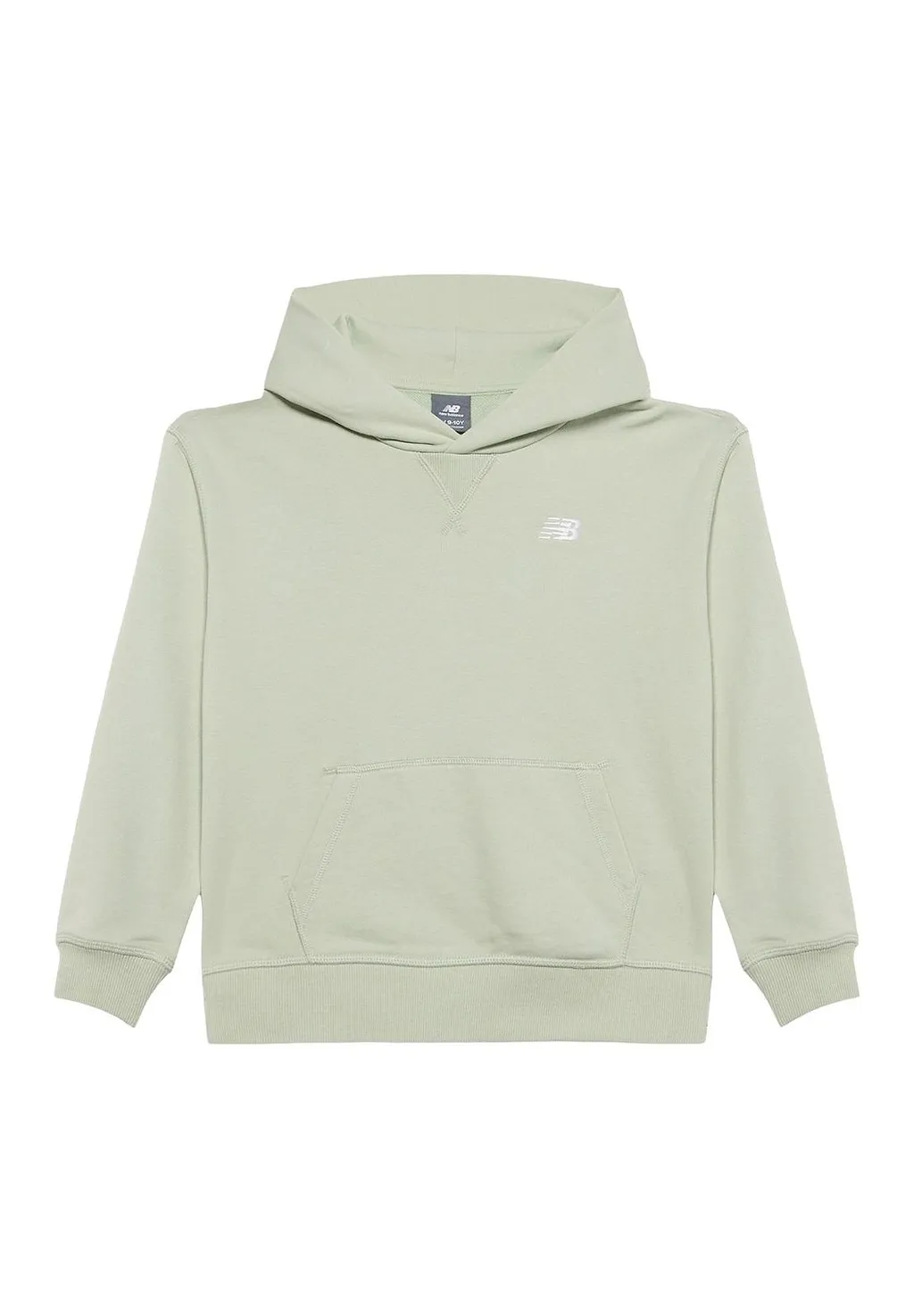 New Balance Kids Logo-Printed Long-Sleeved Hoodie