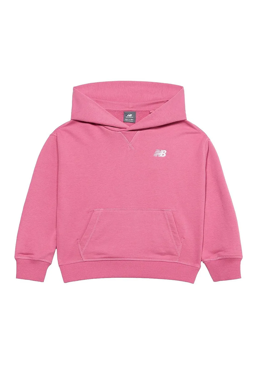New Balance Kids Logo-Printed Long-Sleeved Hoodie