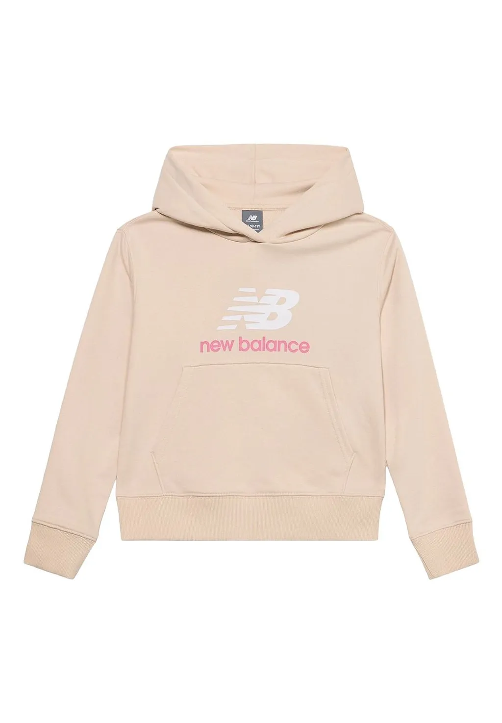 New Balance Kids Logo Stacked Hoodie