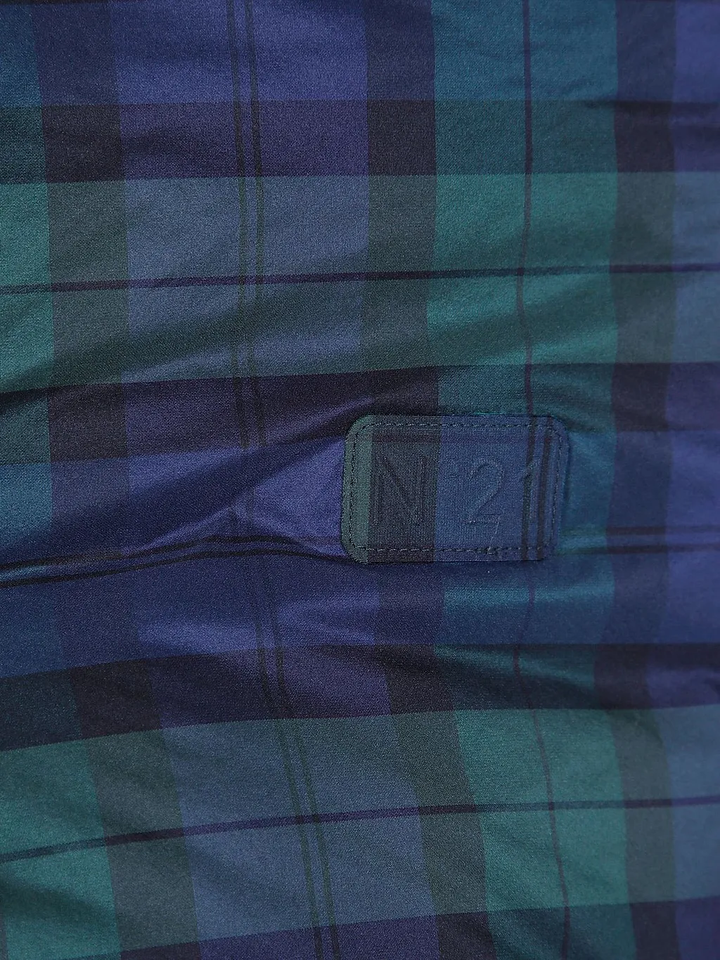 Checked Padded Scarf