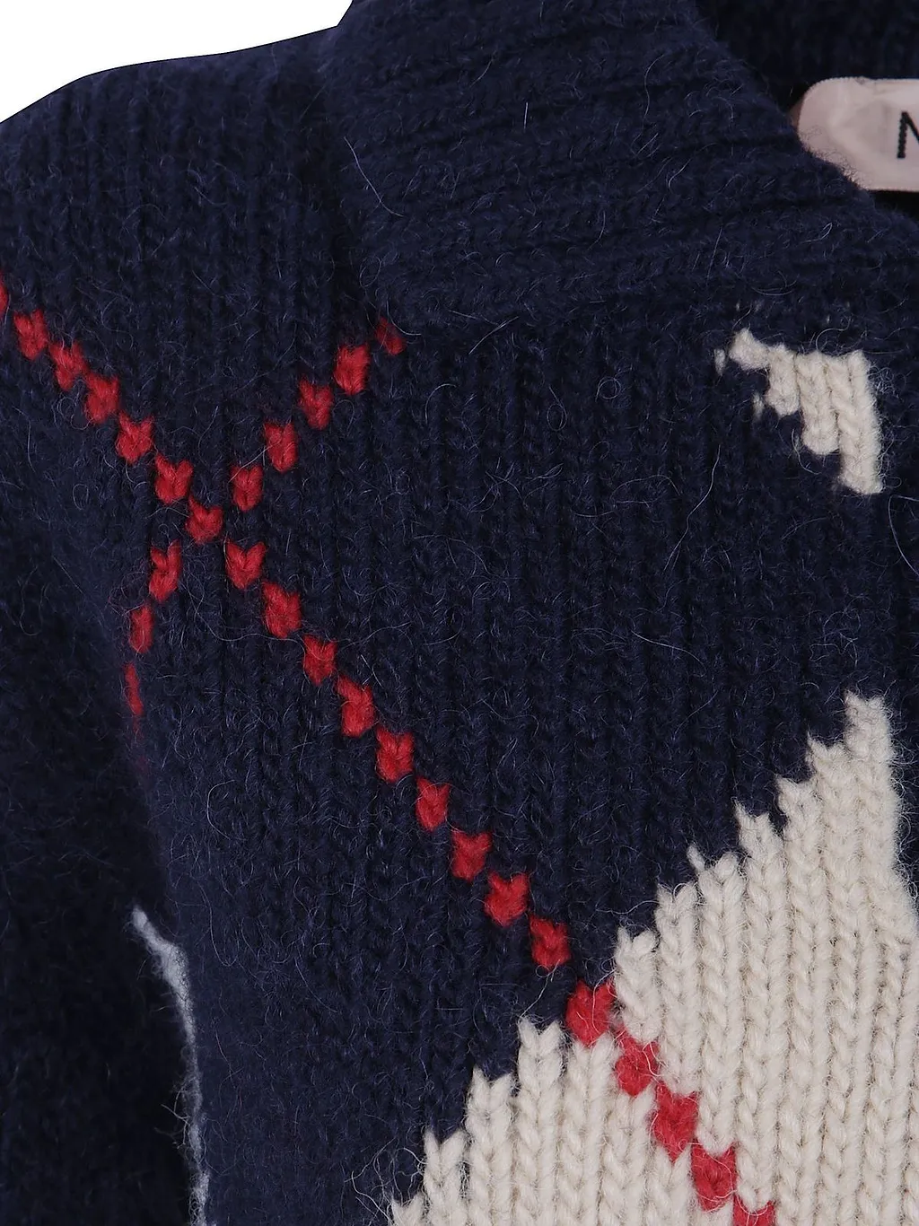 N°21 Checked Cropped Jumper