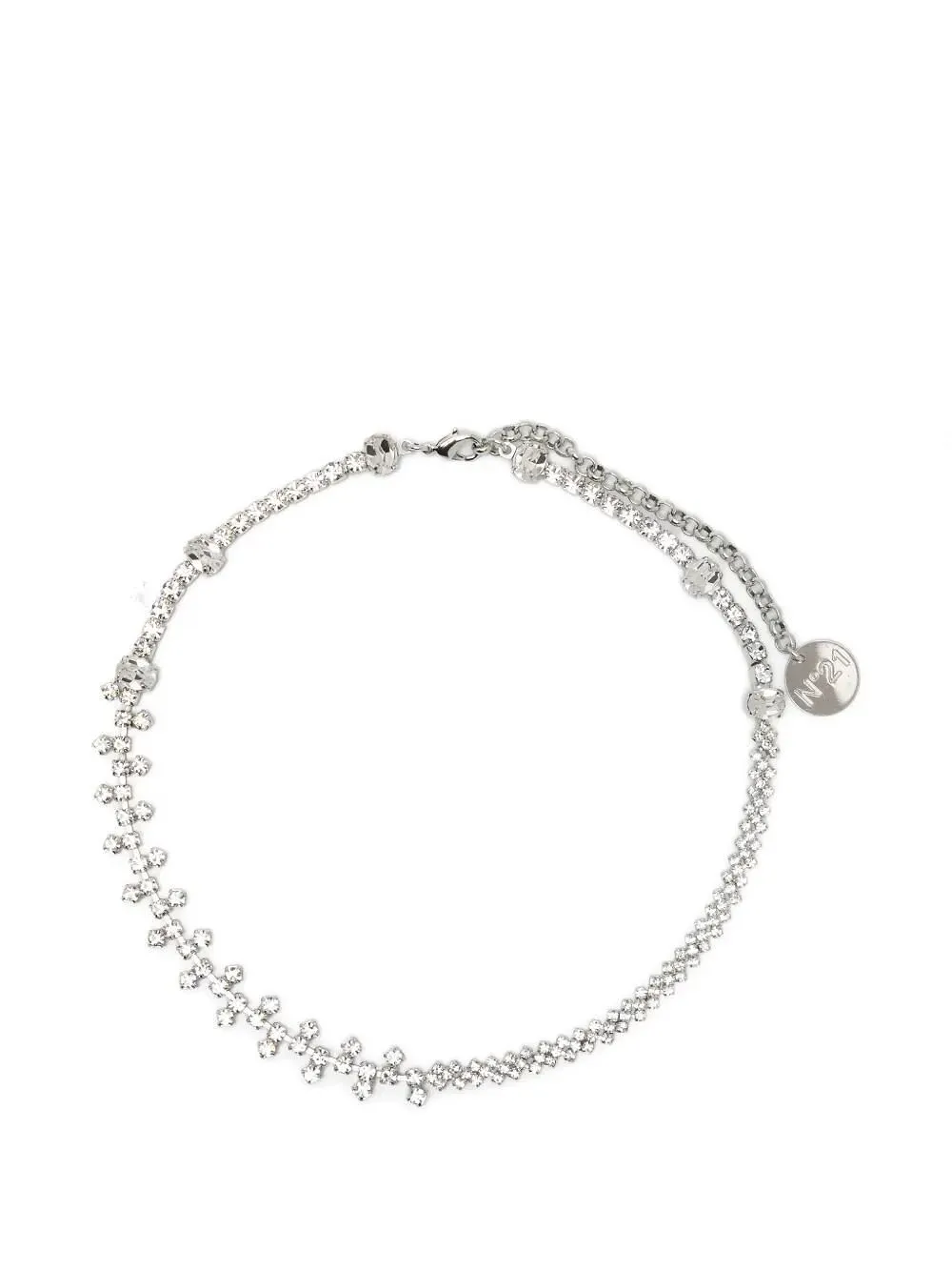 N°21 Embellished Polished Choker Necklace