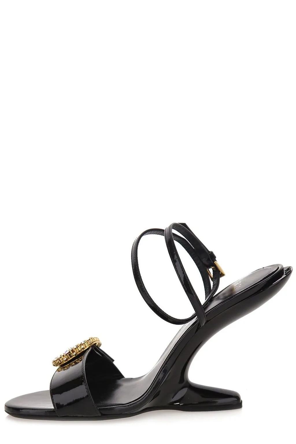 Ghost Jewel Heel Sandals