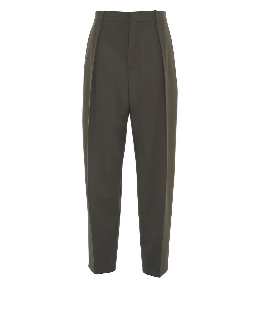 N°21 High Waist Cropped Trousers