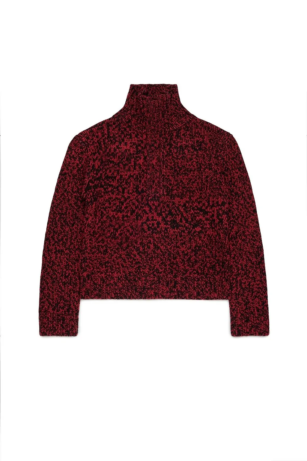 N°21 Kids Buttoned High Neck Knitted Sweater
