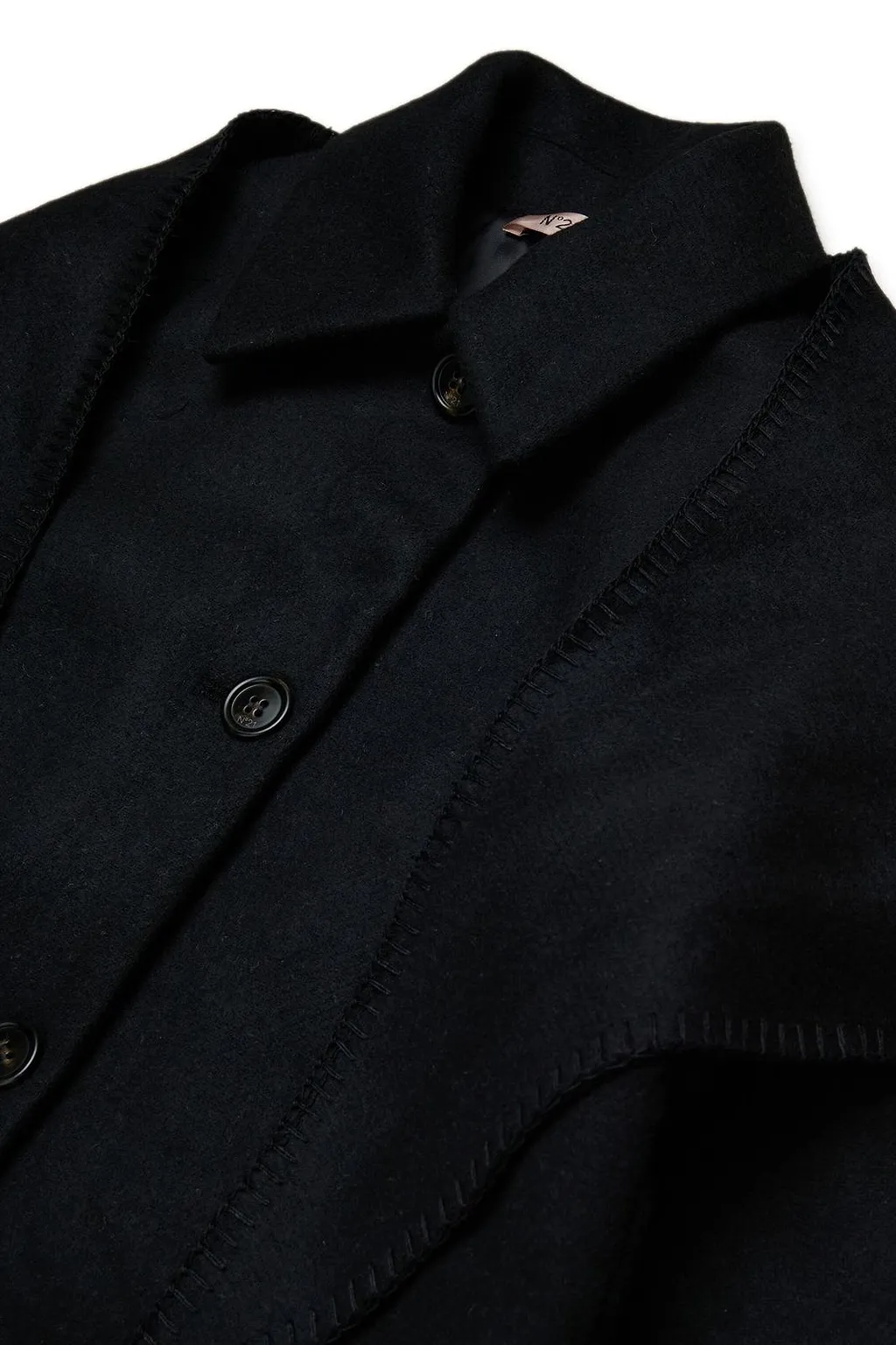 N°21 Kids Cape Detail Coat