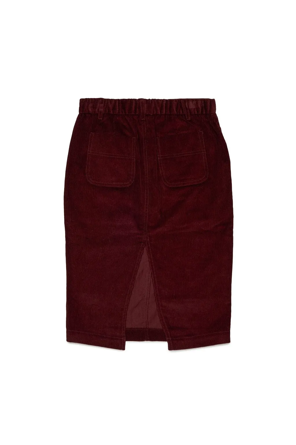Corduroy Straight Skirt