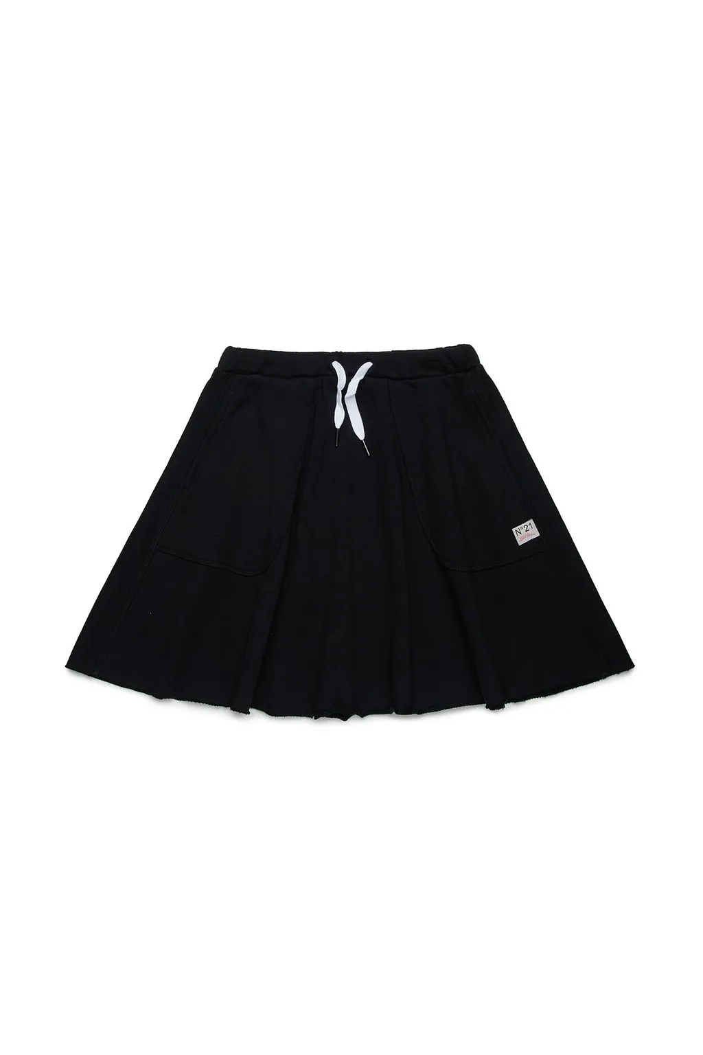 N°21 Kids Drawstring Mini Skirt