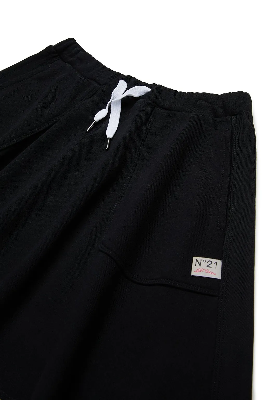 N°21 Kids Drawstring Mini Skirt
