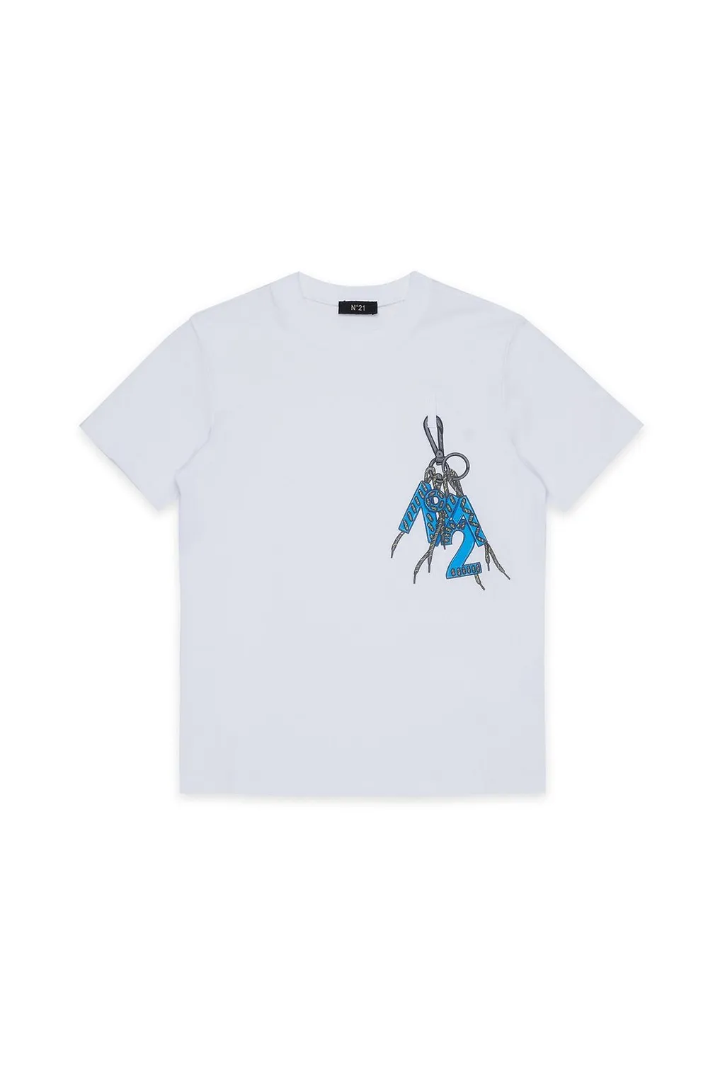 N°21 Kids Graphic Print T-Shirt