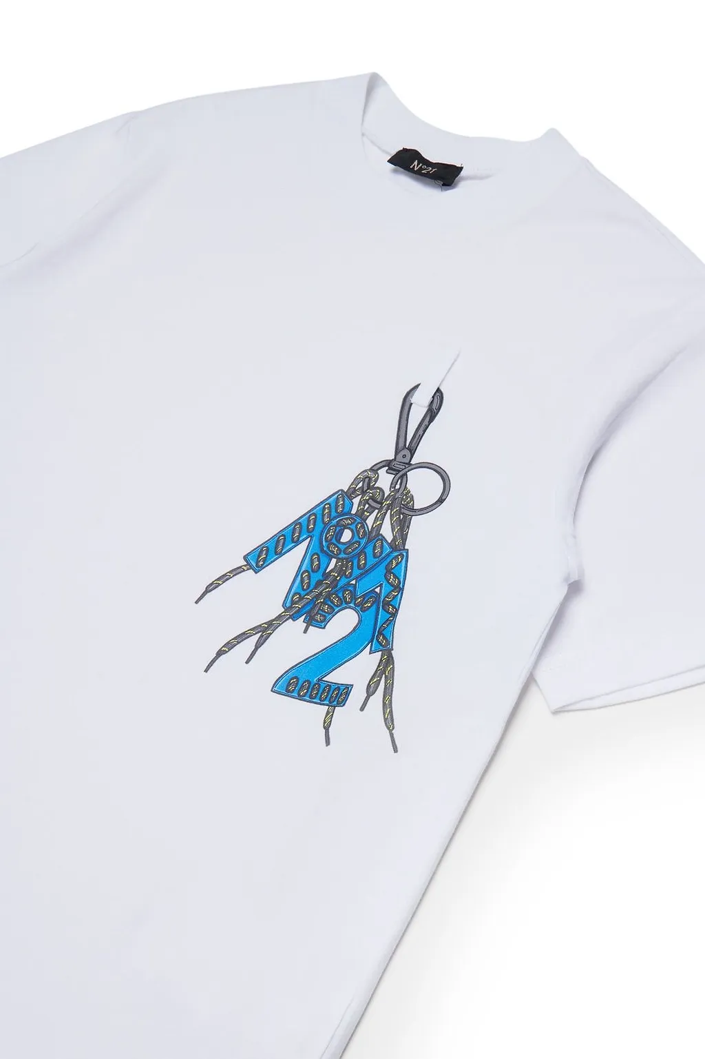 N°21 Kids Graphic Print T-Shirt