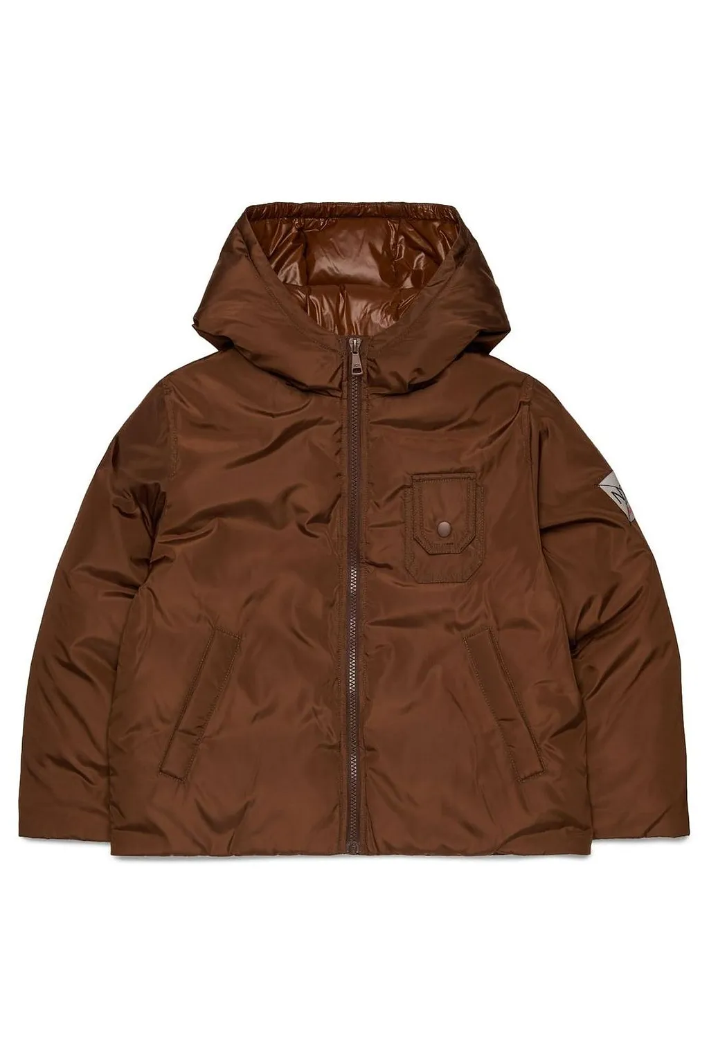N°21 Kids Hooded Down Jacket