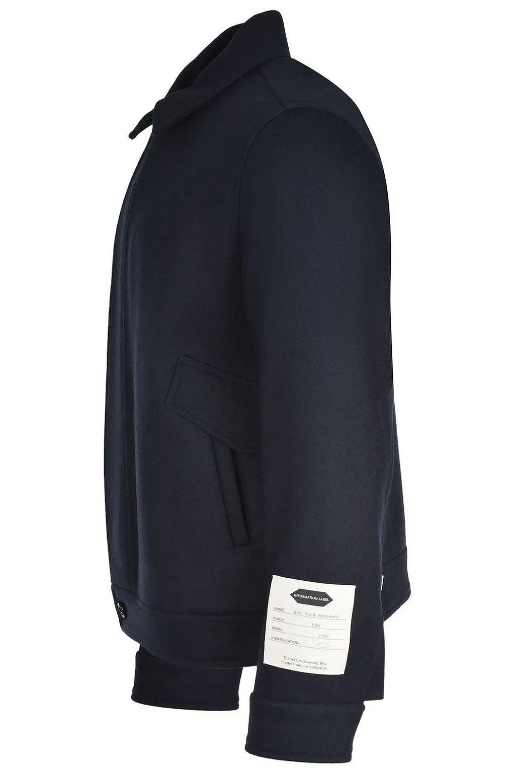New York Resident Zip-Up Shirt Jacket