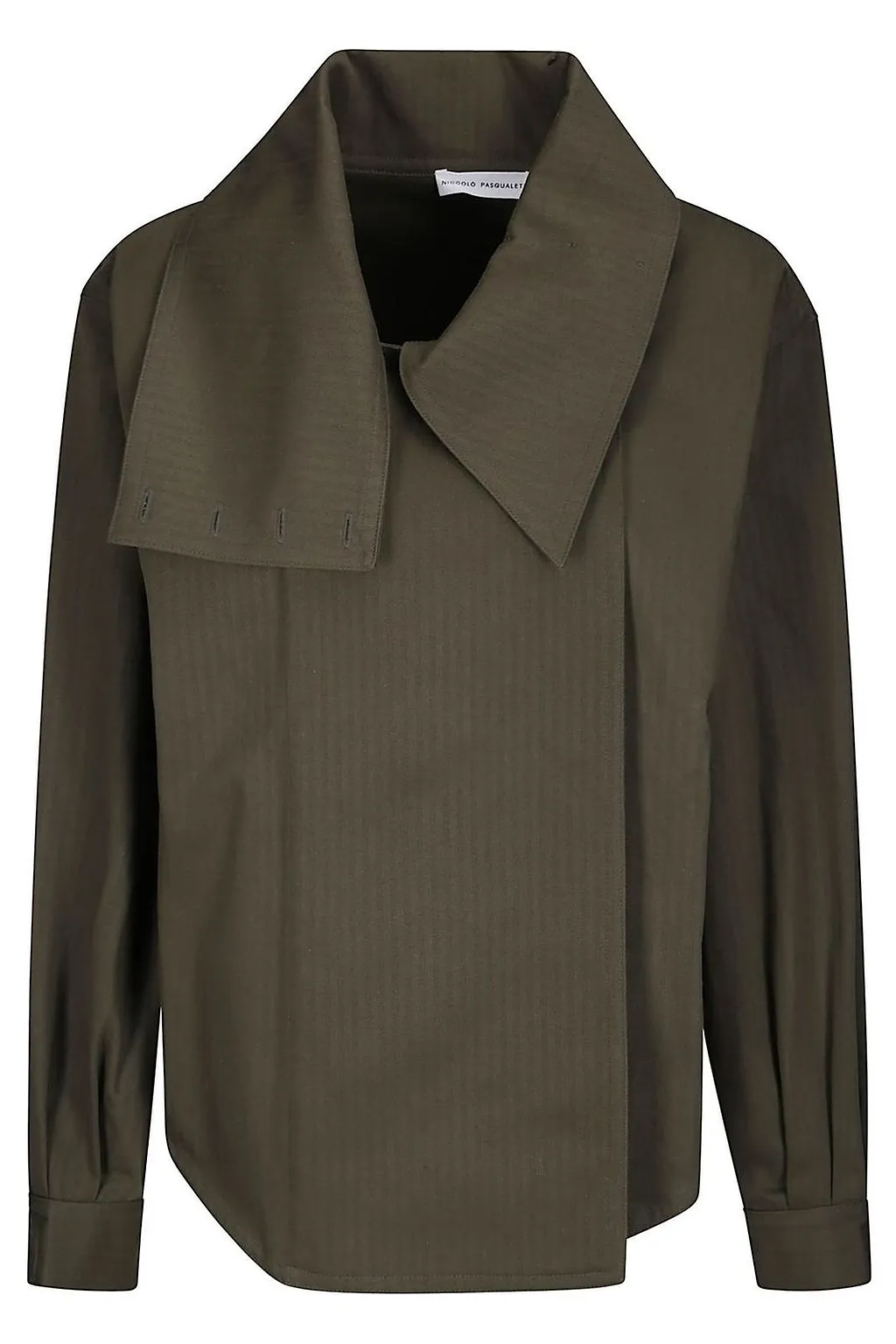 Niccolò Pasqualetti Luna Asymmetric Shirt Jacket