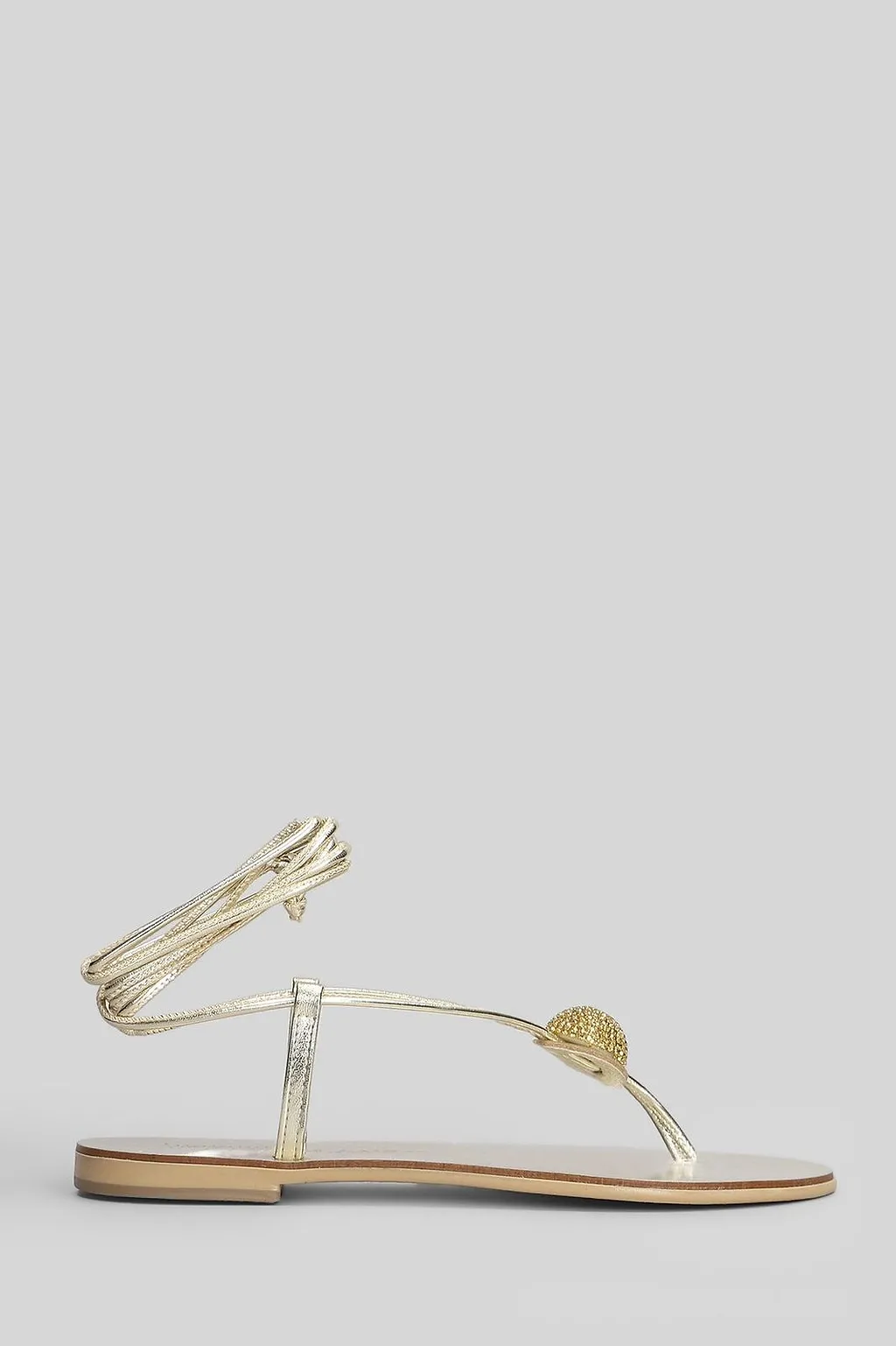 Nicolas Lainas Embellished Flat Sandals