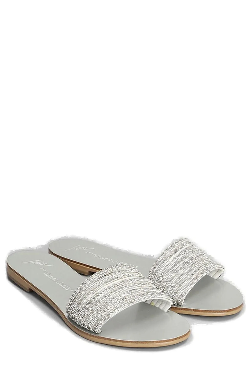 Nicolas Lainas Embellished Open Toe Sandals