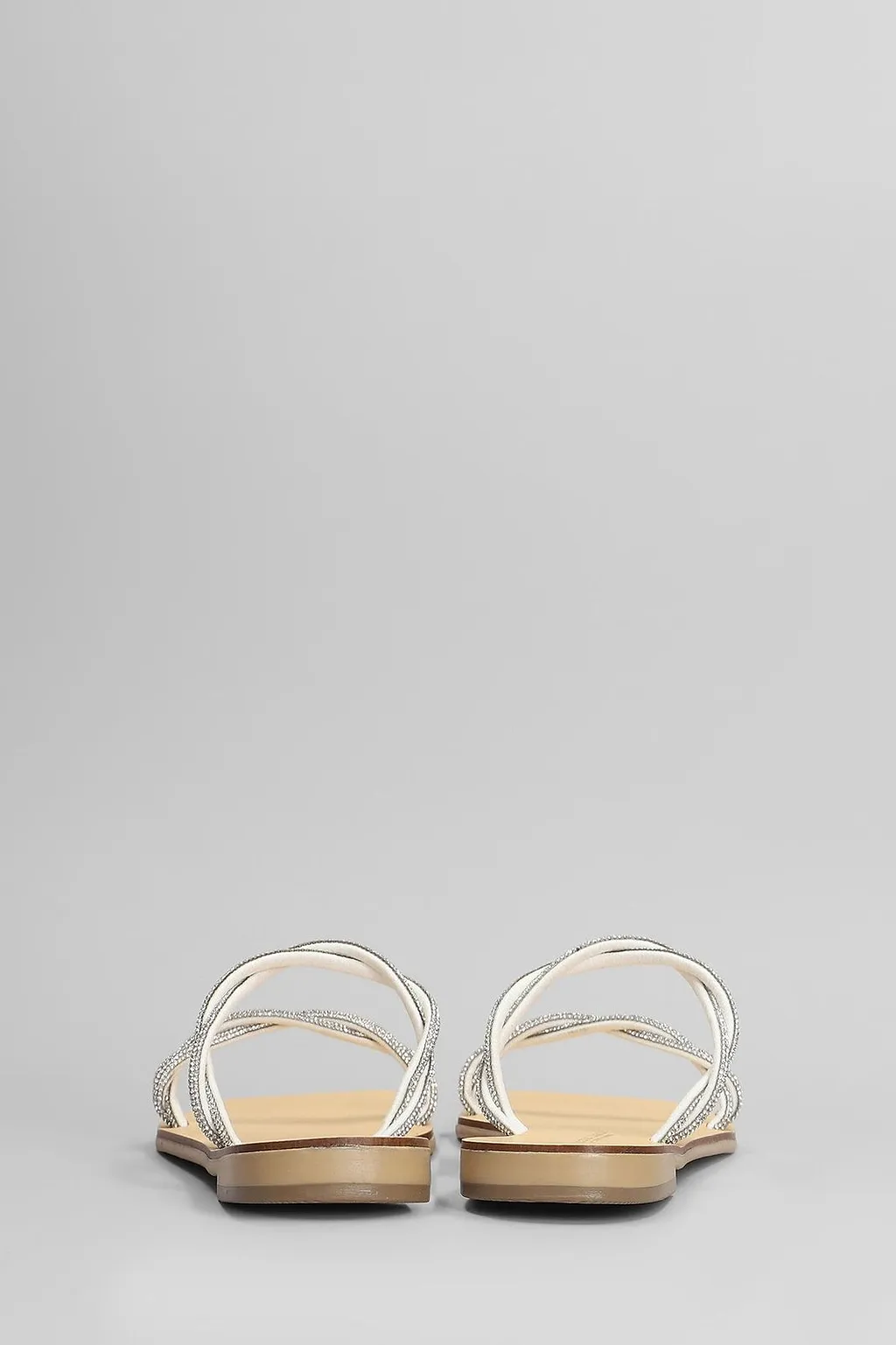 Nicolas Lainas Strap Embellished Flat Sandals