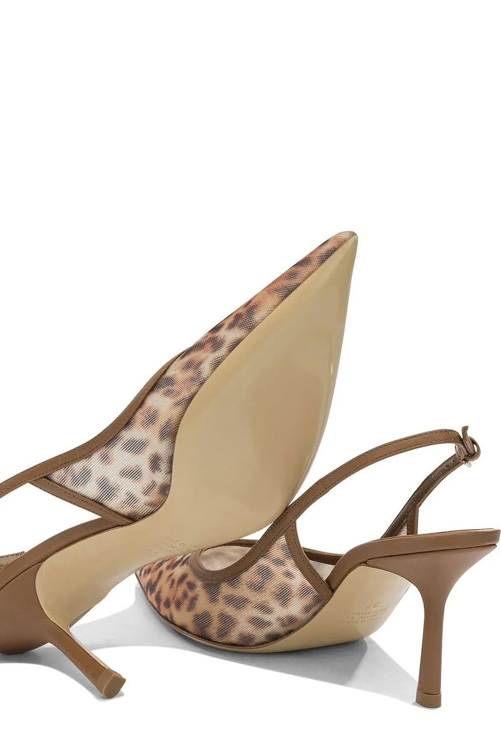 Ninalilou Slingback Printed Heeled Pumps