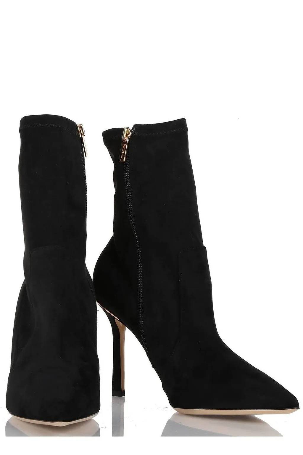 Ninalilou Stretch Stiletto Ankle Boots