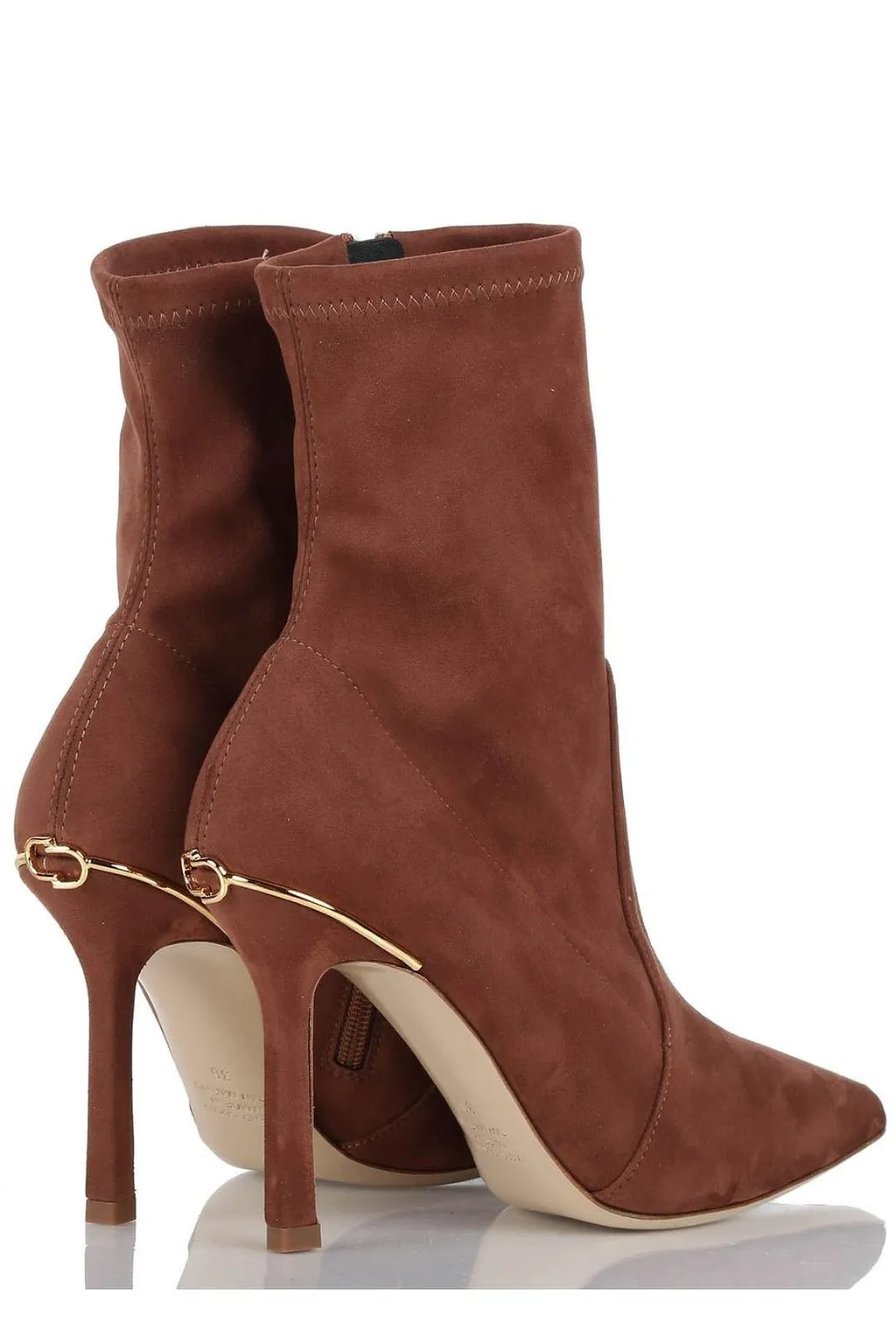 Ninalilou Stretch Stiletto Ankle Boots