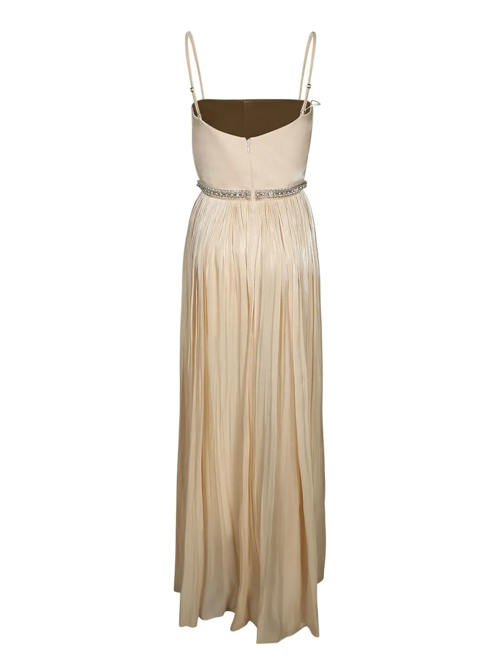 Nissa Cutout Pleated Maxi Dress