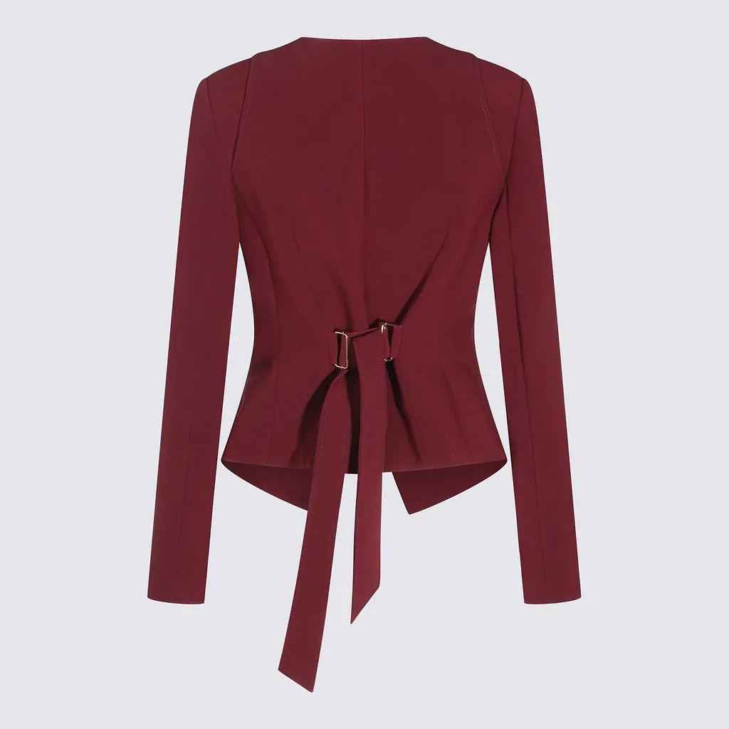 Nissa Belted Peplum Jacket
